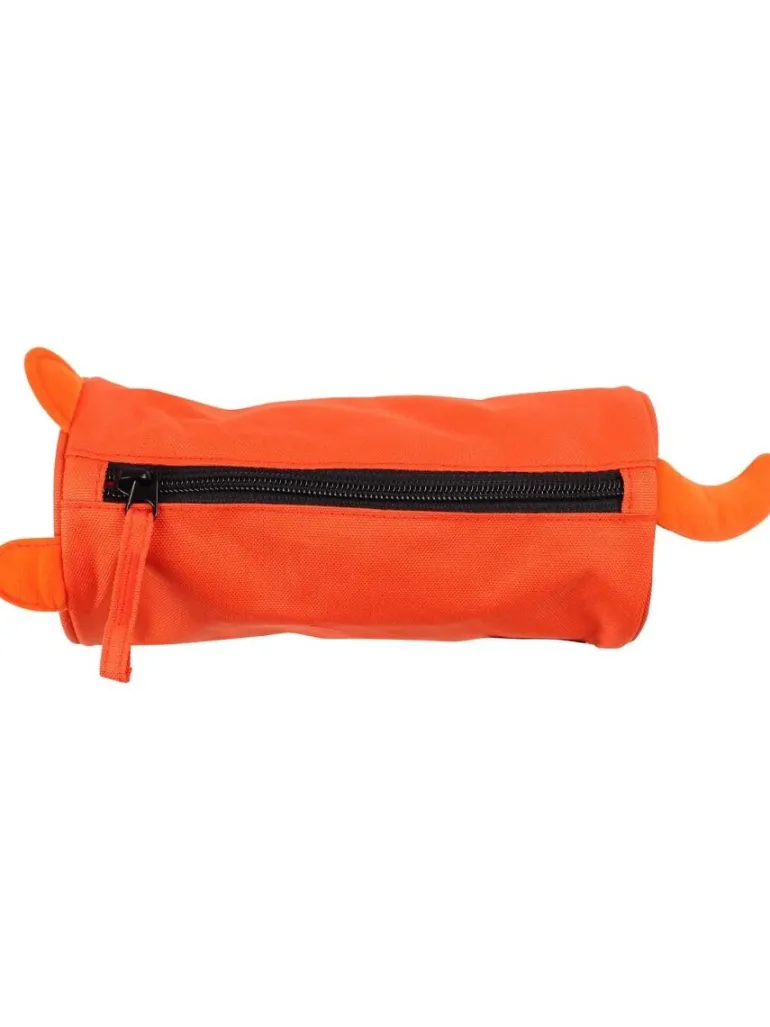 Danefæ Dyrlog Pencilcase Orange TIGER | Børn Tuscher Og Farver | Børnetasker