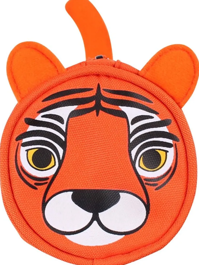 Danefæ Dyrlog Pencilcase Orange TIGER | Børn Tuscher Og Farver | Børnetasker
