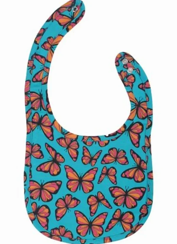 Danefæ Dyrmunchie Bib Turquoise Flutter | Hagesmække