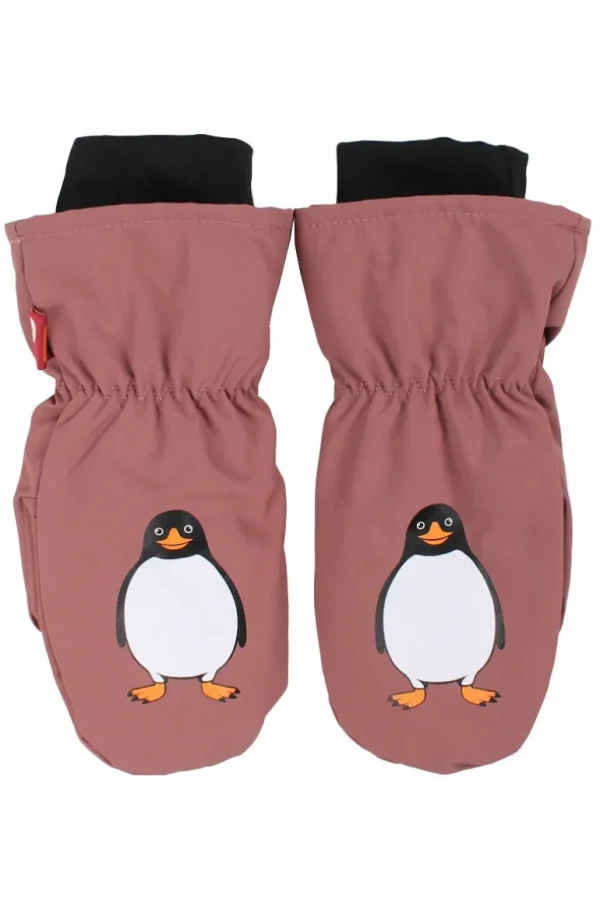 Danefæ Dyrpaw Mittens Beige Rose PINGVIN | Børn Vanter Og Huer
