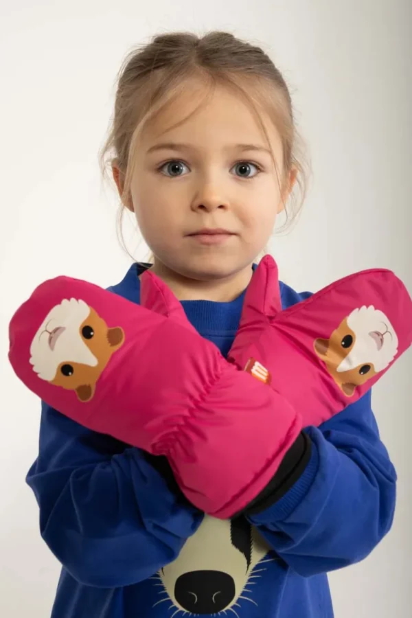 Danefæ Dyrpaw Mittens Power Pink MARSVIN | Børn Vanter Og Huer