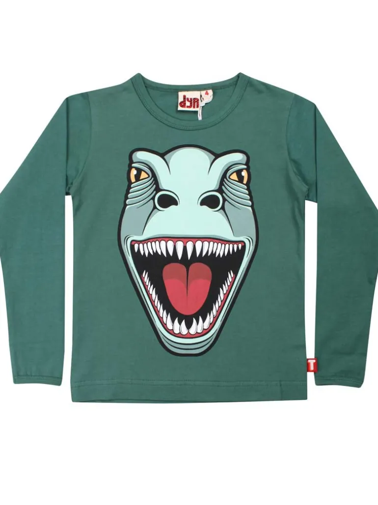 Danefæ Dyrroar T Dark Pine T-REX | Børn Bluser
