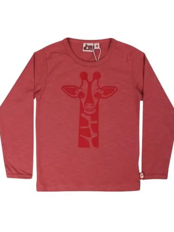 Danefæ Dyrroar T Dark Rose GIRAF | Børn Bluser