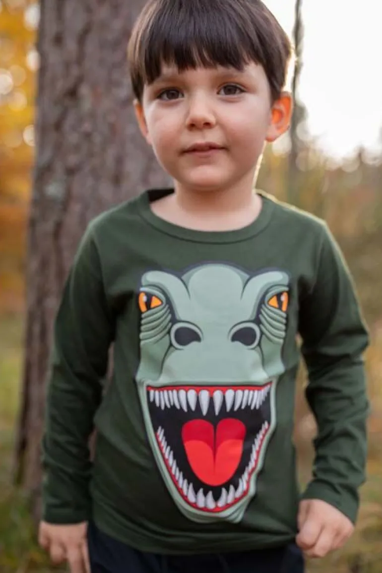 Danefæ Dyrroar T Dk Safari T-REX | Børn Bluser