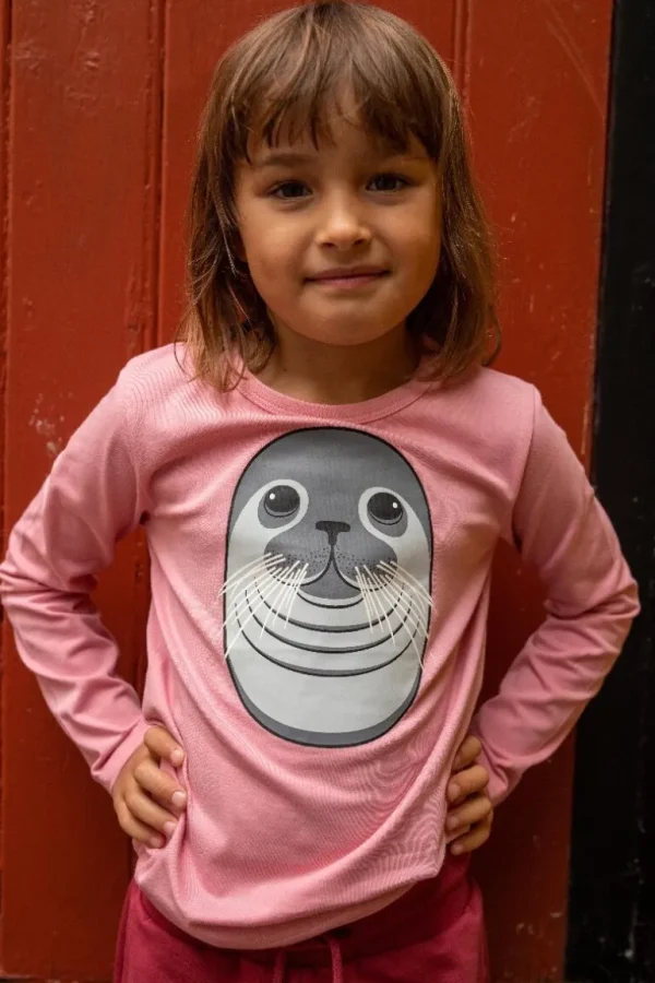 Danefæ Dyrroar T Frozen rose SAEL | Børn Bluser