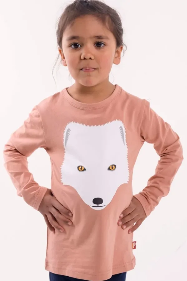 Danefæ Dyrroar T Rose Beige POLARRAEV | Børn Bluser