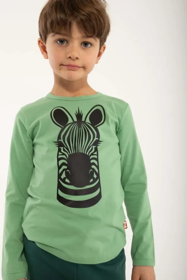 Danefæ Dyrroar T Sage ZEBRA | Børn Bluser