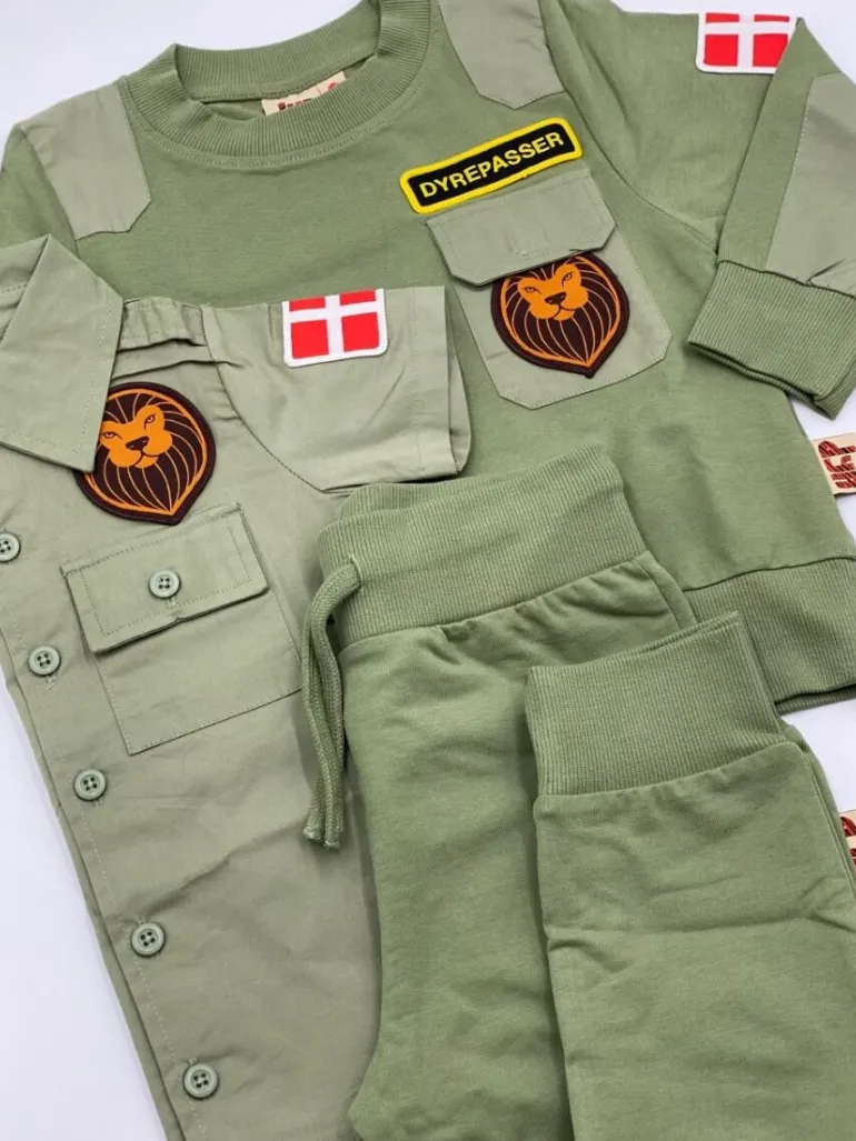 Danefæ Dyrsafari Sweat | Børn Sweatshirts