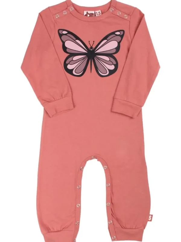 Danefæ Dyrtweet Suit Old Rose SOMMERFUGL | Heldragter