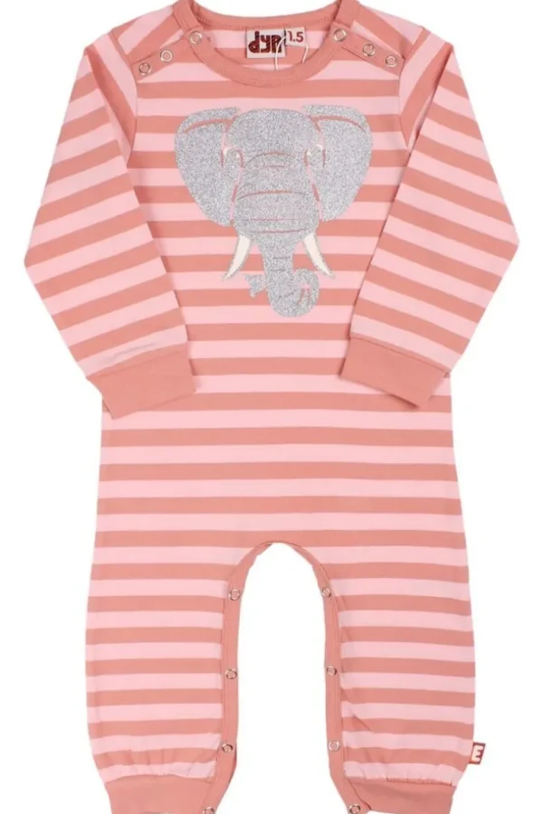 Danefæ Dyrtweet Suit Powder Peach/Rose Beige ELEFANT | Heldragter