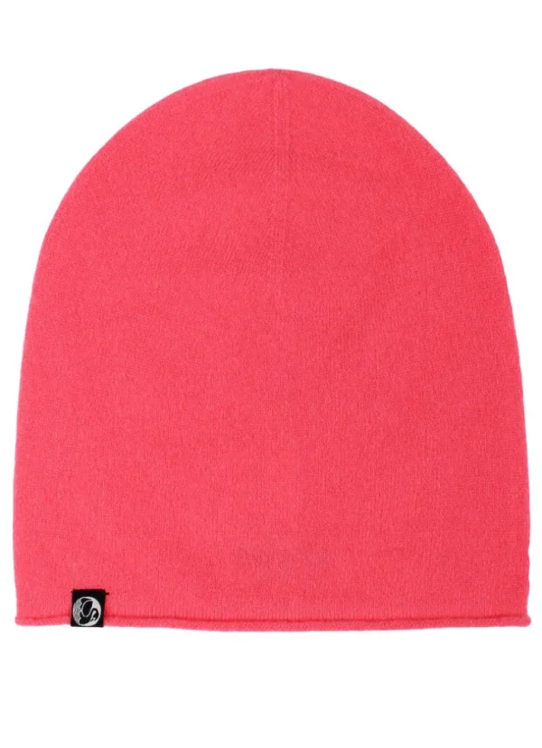 Danefæ ESS - Cashmere Beanie Electric Coral | Dame Huer