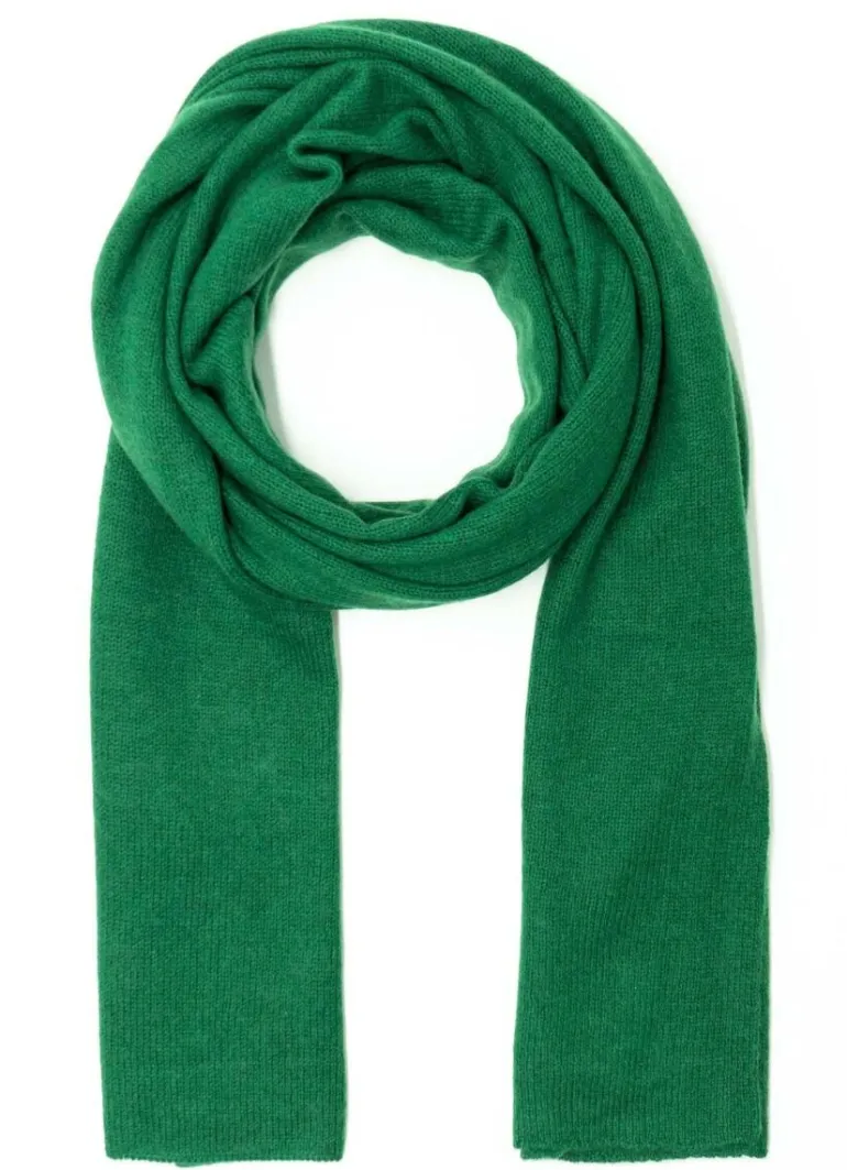 Danefæ ESS - Cashmere Hug Scarf Tennis Green | Dame Tørklæder