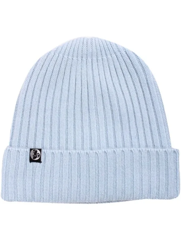 Danefæ ESS - Cashmere Rib Beanie Pastel Blue | Dame Huer