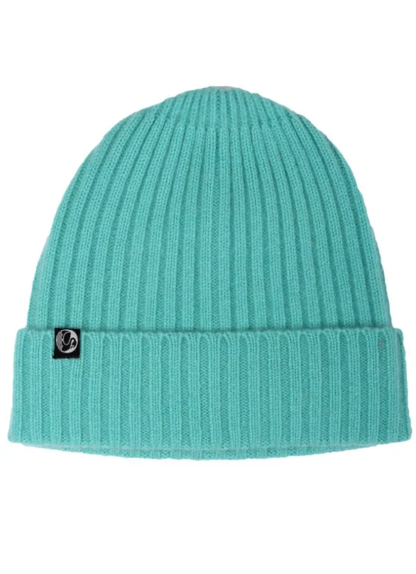 Danefæ ESS - Cashmere Rib Beanie Aqua Ice | Dame Huer