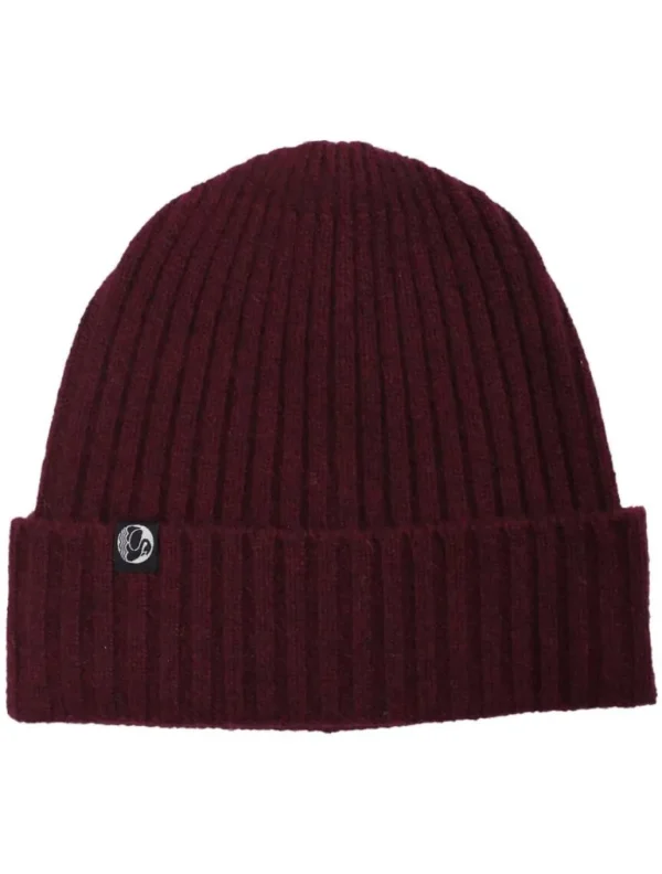 Danefæ ESS - Cashmere Rib Beanie Dk Bordeaux | Dame Huer