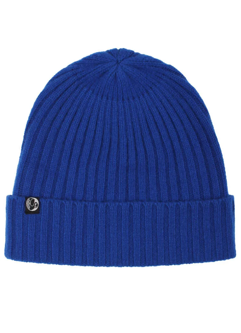 Danefæ ESS - Cashmere Rib Beanie Royal Blue | Dame Huer