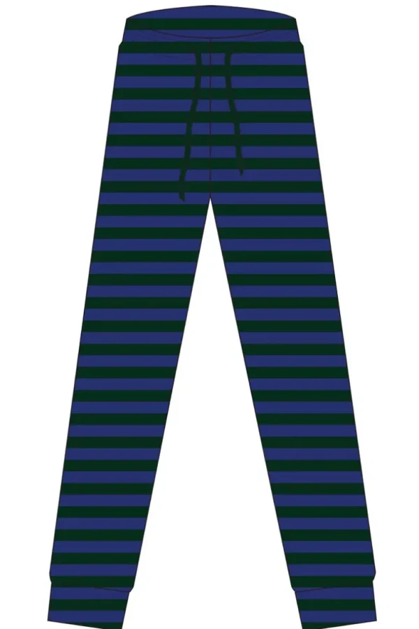 Danefæ ESS - Danesandvig Loungepants Deep Blue/Deep Forest | Dame Bukser