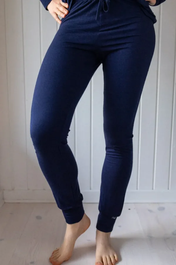 Danefæ ESS - Danesandvig Wool Loungepants Dk Navy | Dame Bukser | Loungepants