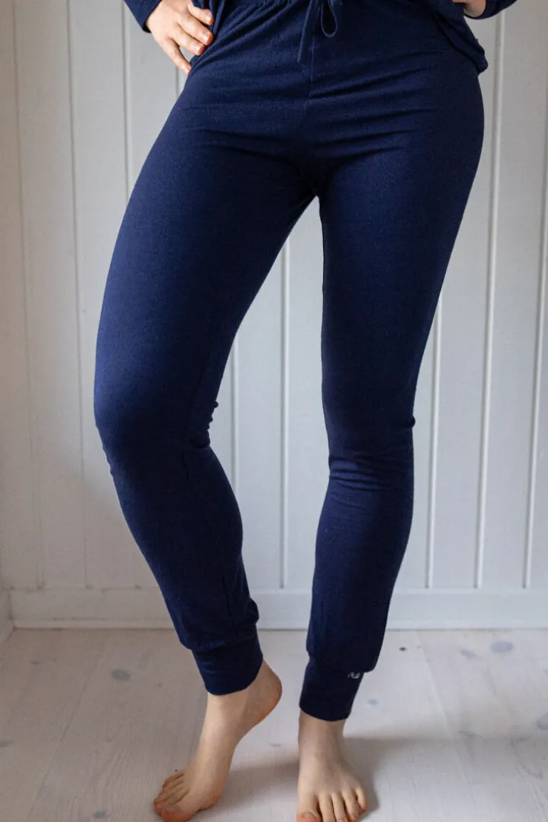 Danefæ ESS - Danesandvig Wool Loungepants Dk Navy | Dame Bukser | Loungepants