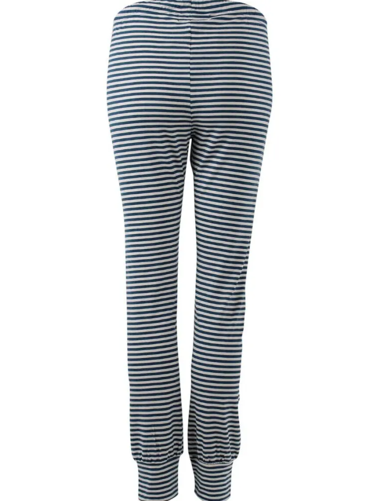 Danefæ ESS - Danesandvig Wool Loungepants Stone Blue/Chalk | Dame Loungepants | Bukser
