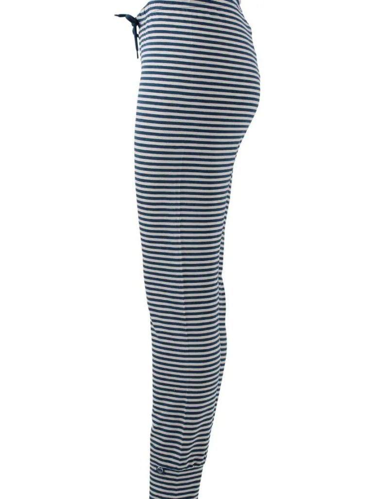 Danefæ ESS - Danesandvig Wool Loungepants Stone Blue/Chalk | Dame Loungepants | Bukser