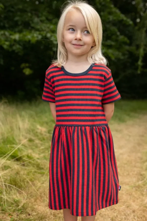 Danefæ ESS - Daneslurpy Dress Dk Navy/Red | Børn Kjoler