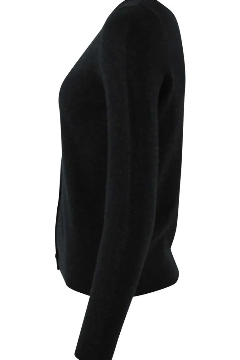 Danefæ ESS - Forget me not Merino Cardigan Deep Forest | Dame Cardigan | Strik