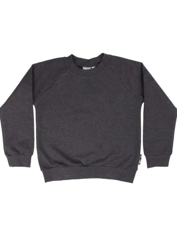 Danefæ ESS - ORGANIC Danemineral Sweater Dark Hthr Grey | Børn Sweatshirts