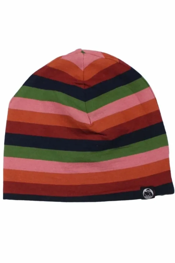 Danefæ ESS - Tibet Wool Beanie Comfort Stripe | Børn Uld | Vanter Og Huer