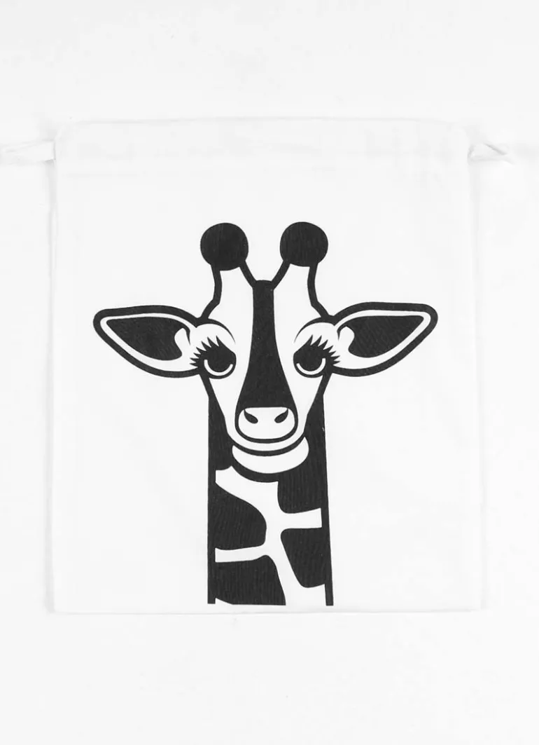 Danefæ Fruit/Gift Bag Offwhite GIRAF | Børn Drikkedunke Og Madkasser | Børnetasker