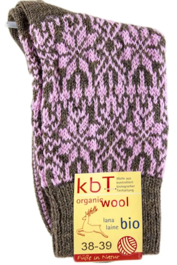 Danefæ Hirsch Natur Wool Socks | Dame Strømper