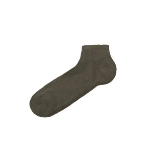Danefæ Joha Bamboo Short Socks w.terry Green | Dame Strømper