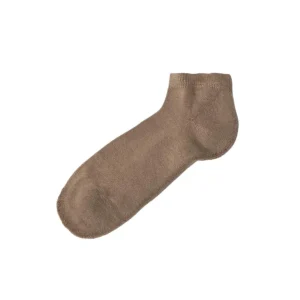 Danefæ Joha Bamboo Short Socks w.terry Dk Beige | Dame Strømper