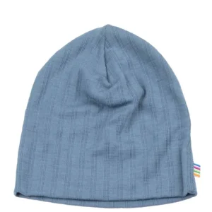 Danefæ JOHA Hat Double Layer Blue | Børn Uld | Vanter Og Huer