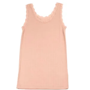 Danefæ JOHA Singlet Peach | Dame Toppe