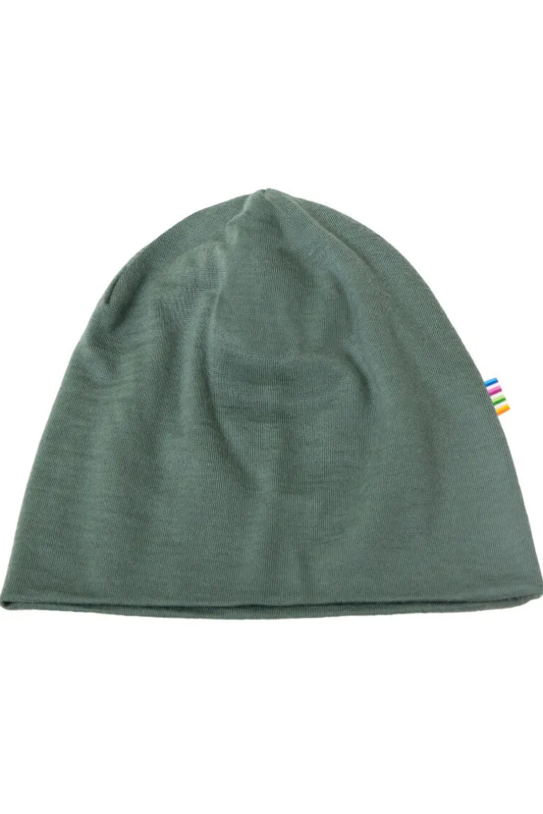 Danefæ Joha Wool Beanie Double Layer Dark Green | Dame Huer