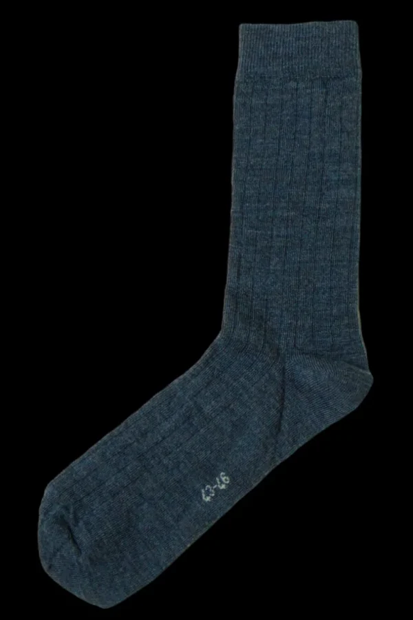 Danefæ JOHA Wool Socks Thin Rib | Dame Strømper | Strømper
