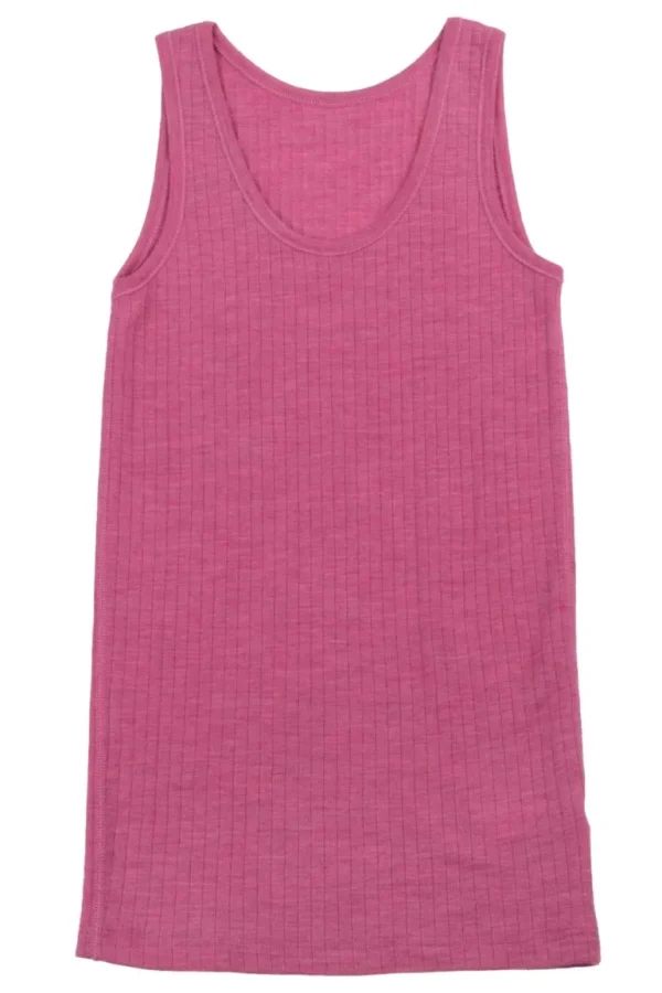 Danefæ Joha Wool Undershirt Raspberry | Dame Undertøj | Toppe
