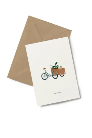 Danefæ Kartotek Kort-A6 Cargo Bike | Kort Og Notesbøger
