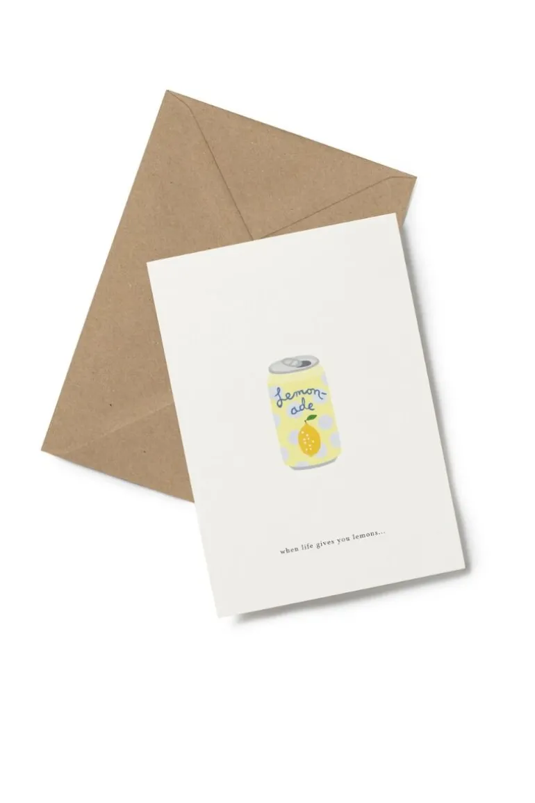 Danefæ Kartotek Kort-A6 Soda Can | Kort Og Notesbøger