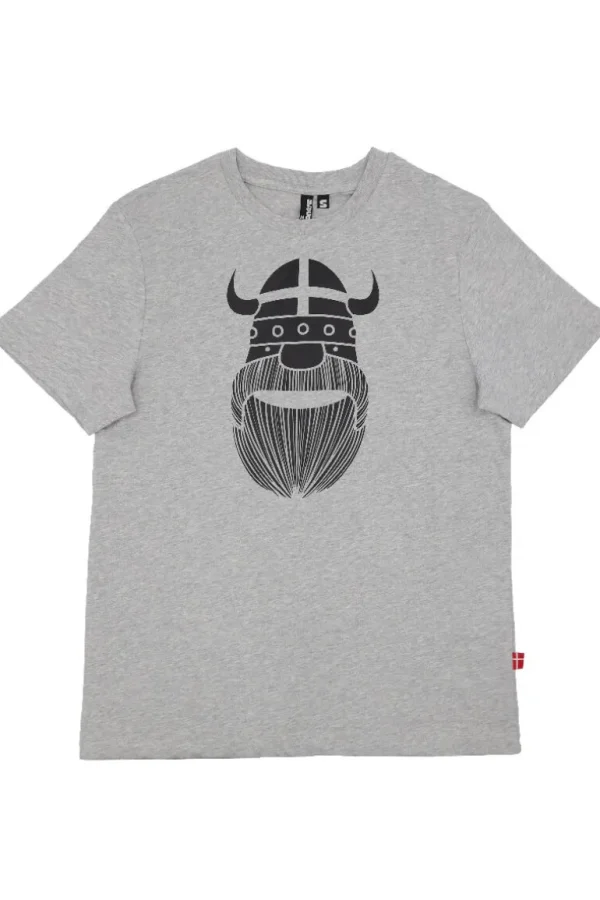 Danefæ Mande Tee X Heather Grey ERIK (black) | T-shirt