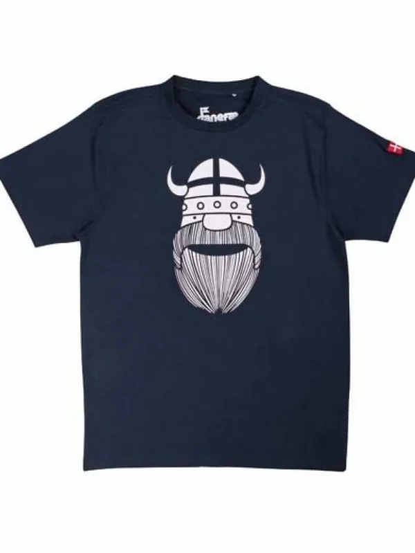 Danefæ Mande Tee X Navy ERIK flag | T-shirt