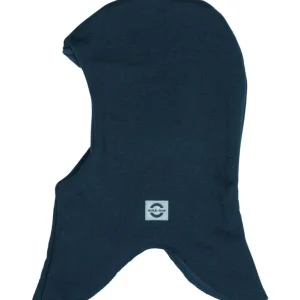 Danefæ Mikk-Line Uld Elefanthue m.vindstop Blue Nights | Børn Uld | Vanter Og Huer