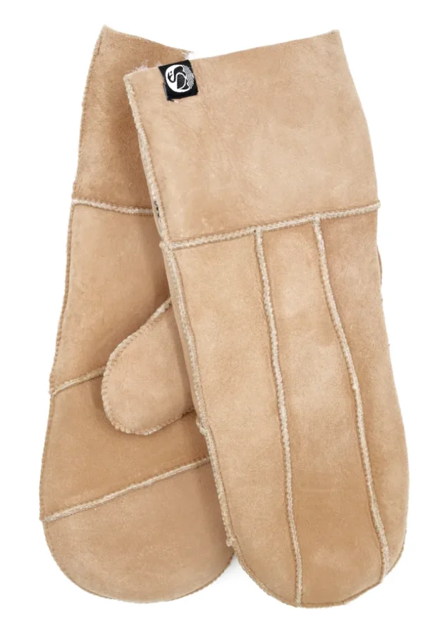 Danefæ No Waste Sheepskin Gloves Light Camel | Dame Vanter