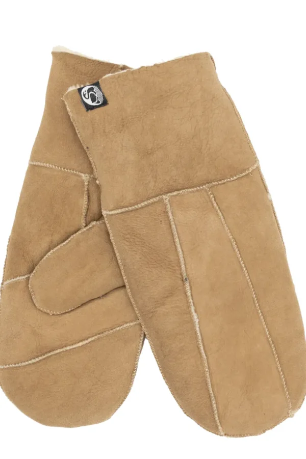 Danefæ No Waste Sheepskin Gloves Sand | Dame Vanter