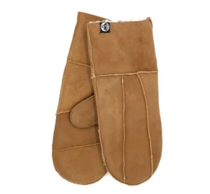Danefæ No Waste Sheepskin Gloves Dark Brown | Dame Vanter