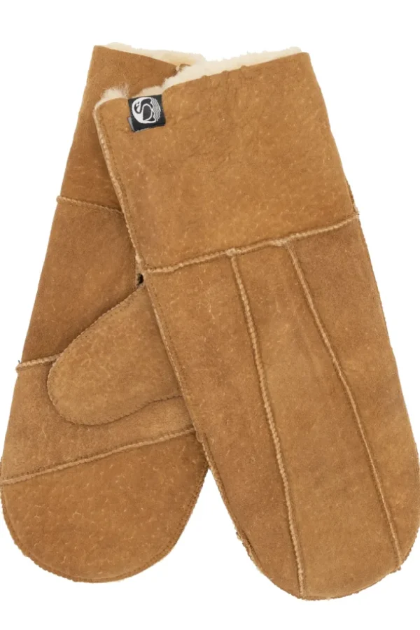 Danefæ No Waste Sheepskin Gloves Chestnut | Dame Vanter
