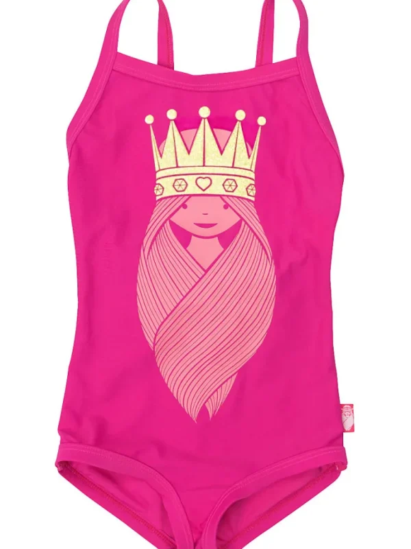 Danefæ Norma Suit Hot Pink PRINSESSE | Børn Uv Badetøj