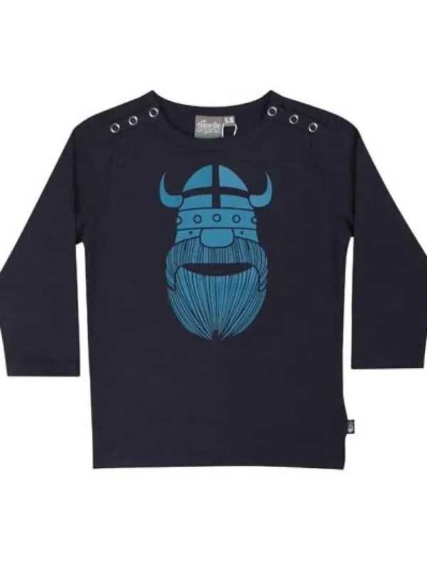 Danefæ ORGANIC - Daneparsley LS Dk Navy ERIK | Bluser