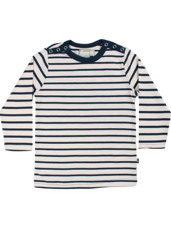 Danefæ ORGANIC - Daneparsley LS Dark Navy/Chalk | Bluser